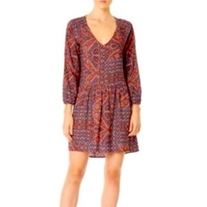 Sanctuary Autumn Fling Pintuck Detail Dress - Women’s Small/Medium